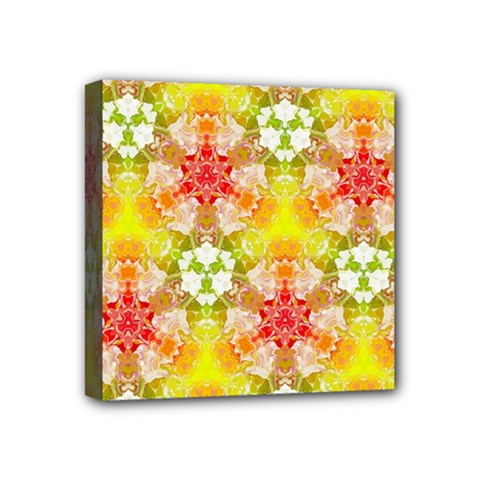 Background Abstract Pattern Texture Mini Canvas 4  X 4  (stretched) by Pakrebo