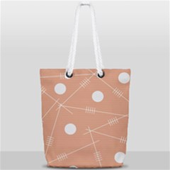 Background Non Seamless Pattern Abstract Full Print Rope Handle Tote (small) by Pakrebo