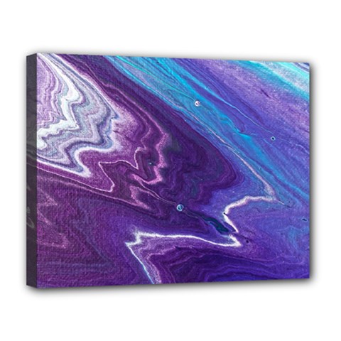 Color Acrylic Paint Art Painting Art Canvas 14  X 11  (stretched) by Pakrebo