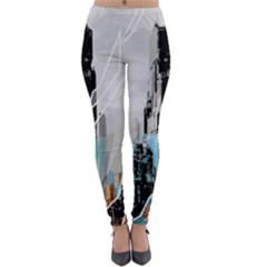 The City Of The Future Collage Lightweight Velour Leggings by Pakrebo