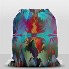 Background Sci Fi Fantasy Colorful Drawstring Bag (small) by Pakrebo