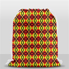Rby-2-6 Drawstring Bag (small) by ArtworkByPatrick