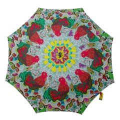 Supersonic Key West Gypsy Blast Hook Handle Umbrellas (small) by chellerayartisans