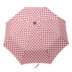 Red Diamond Folding Umbrellas by HermanTelo