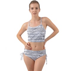 Confetti Music Art Modern Mini Tank Bikini Set by Bajindul