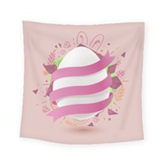 Easter Egg Square Tapestry (small) by Bajindul