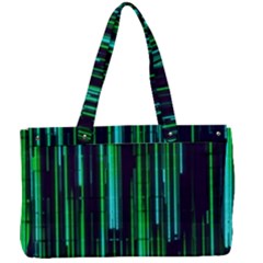 Background Blur Canvas Work Bag by Bajindul