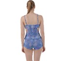 Abstract Triangles Geometric Boyleg Tankini Set  View2