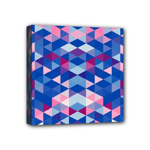 Digital Art Art Artwork Abstract Mini Canvas 4  X 4  (stretched) by Pakrebo