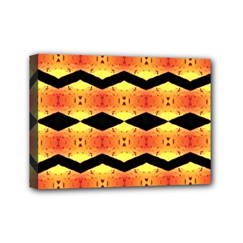 Wallpaper Background Abstract Mini Canvas 7  X 5  (stretched) by Pakrebo