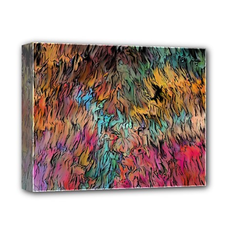 Oil Paint Deluxe Canvas 14  X 11  (stretched) by Bajindul