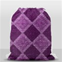 Purple Pattern Drawstring Bag (Small) View2