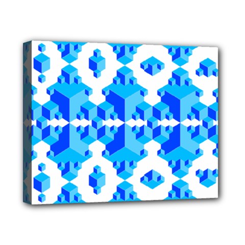 Cubes Abstract Wallpapers Canvas 10  X 8  (stretched) by HermanTelo