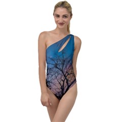 Low Angle Photography Of Bare Tree To One Side Swimsuit by Pakrebo