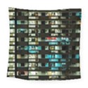 Architectural Design Architecture Building Cityscape Square Tapestry (Large) View1