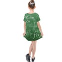 Mathematics Green Kids  Simple Cotton Dress View2
