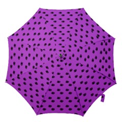 Purple Eyes Hook Handle Umbrellas (small) by snowwhitegirl