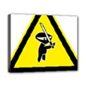 Ninja Signs Symbols Sword Fighter Canvas 10  x 8  (Stretched) View1