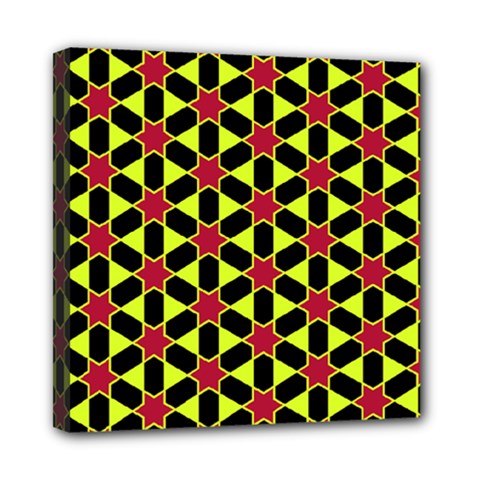 Pattern Texture Backgrounds Mini Canvas 8  X 8  (stretched) by HermanTelo