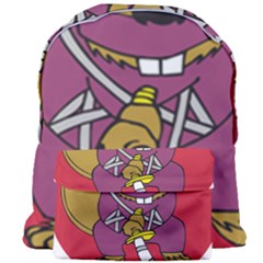 Ninja Beaver Animal Humor Joke Giant Full Print Backpack by Sudhe