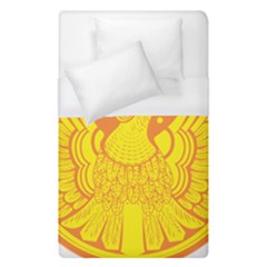 Phoenix Bird Legend Coin Fire Duvet Cover (single Size) by Sudhe