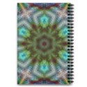 Abstract Art Background Flames 5.5  x 8.5  Notebook View2