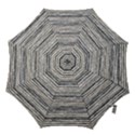 Striped Grunge Print Design Hook Handle Umbrellas (Medium) View1
