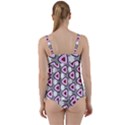 Patterns Seamlessly Texture Twist Front Tankini Set View2