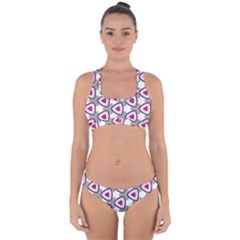 Patterns Seamlessly Texture Cross Back Hipster Bikini Set by Bajindul