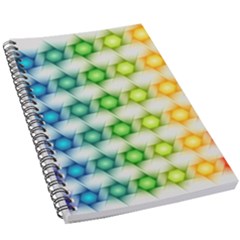 Background Colorful Geometric 5 5  X 8 5  Notebook by Simbadda
