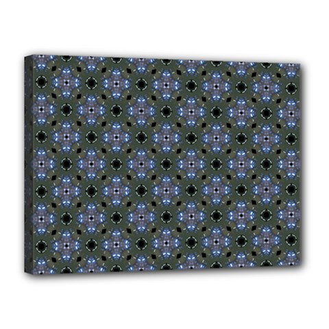 Pattern Design Shapes Canvas 16  X 12  (stretched) by Simbadda