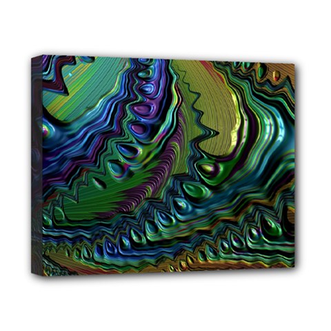Fractal Art Background Image Canvas 10  X 8  (stretched) by Simbadda