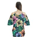 Hibiscus Flower Plant Tropical Flutter Tees View2