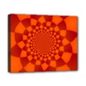 Fractal Artwork Abstract Background Orange Canvas 10  x 8  (Stretched) View1