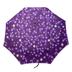 Ross Pattern Square Folding Umbrellas by HermanTelo