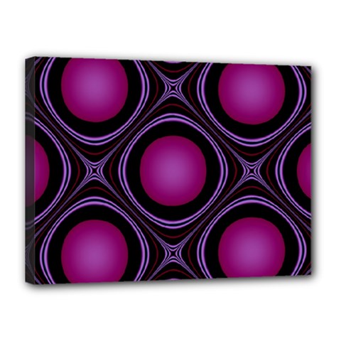 Abstract Background Design Purple Canvas 16  X 12  (stretched) by Sudhe