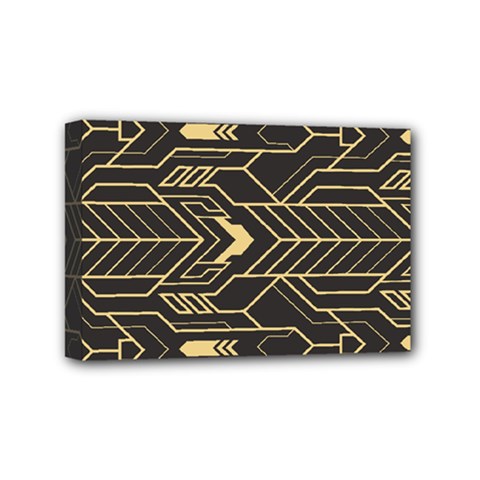 Abstract Art Deco Seamless Pattern Vector Mini Canvas 6  X 4  (stretched) by Sudhe