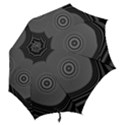 Digital Art Background Black White Hook Handle Umbrellas (Medium) View2