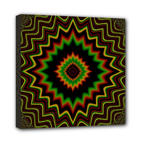 Fractal Artwork Idea Allegory Abstract Mini Canvas 8  X 8  (stretched) by Sudhe