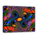 Abstract Fractal Artwork Colorful Canvas 14  x 11  (Stretched) View1
