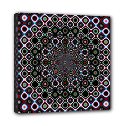 Digital Art Background Design Mini Canvas 8  X 8  (stretched) by Sudhe