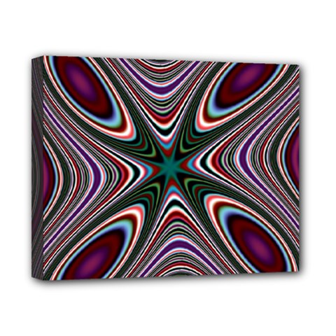 Abstract Artwork Fractal Background Canvas 10  X 8  (stretched) by Sudhe