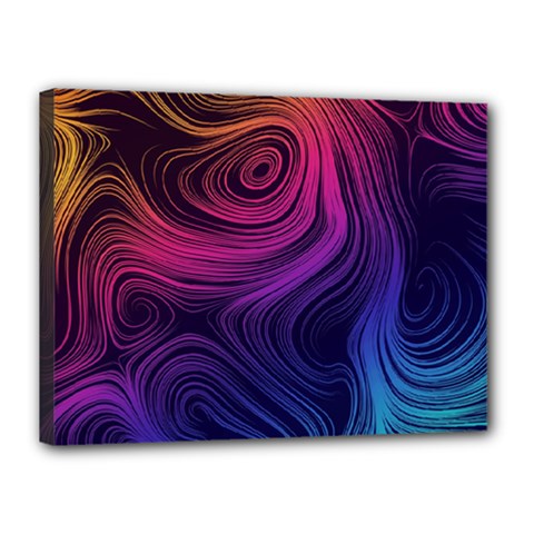 Abstract Pattern Art Canvas 16  X 12  (stretched) by Sudhe
