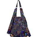 Art Design Colors Fantasy Abstract Center Zip Backpack View2