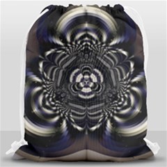 Abstract Artwork Art Fractal Drawstring Bag (large) by Pakrebo