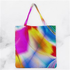 Color Concept Colors Colorful Grocery Tote Bag by Pakrebo