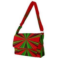 Abstract Art Fractal Modern Art Full Print Messenger Bag by Pakrebo