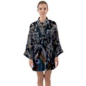Fractal Art Artwork Design  Art Long Sleeve Kimono Robe View1
