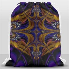 Abstract Art Artwork Fractal Drawstring Bag (large) by Pakrebo