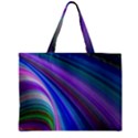 Background Abstract Curves Zipper Mini Tote Bag View2